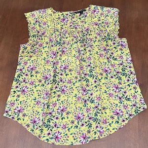Zac & Rachel Cap Sleeve Tunic Top